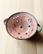 Handmade ceramic berry bowl