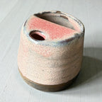 Handmade ceramic travel mug